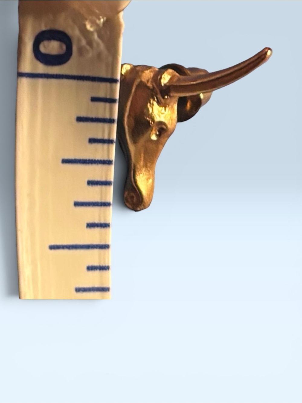 Gold-Tone Cowboy Boot Drop Earrings & Steer Studs Western Style New! - Picture 3 of 6